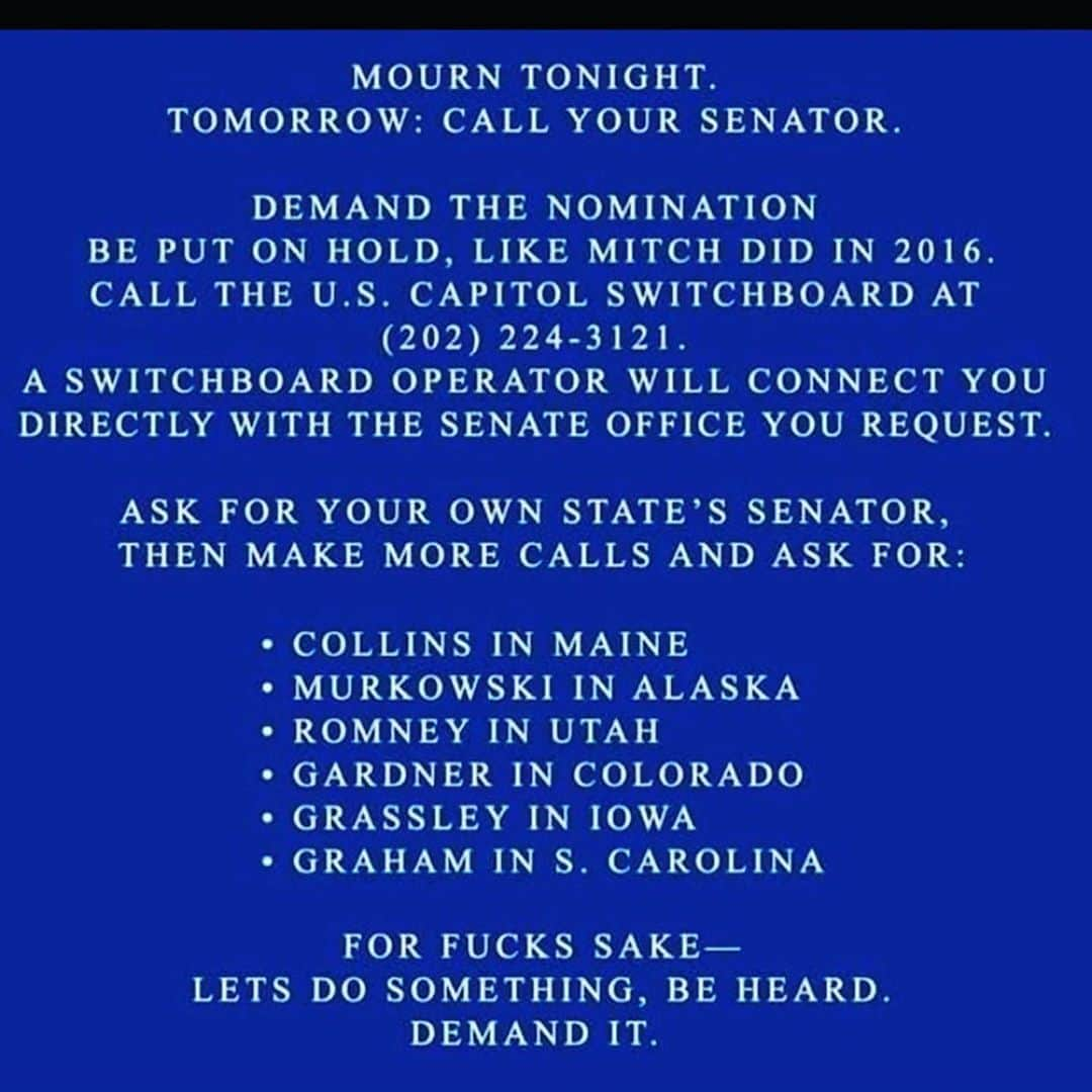 レイ・アレンさんのインスタグラム写真 - (レイ・アレンInstagram)「Demand better from our politicians. If Mitch said in 2016 that it isn’t right for a president on the way out of office to elect a Supreme Court judge and that the people should be able to decide after the election, why is now any different?  Hypocrite much @mcconnellpress #demandbetter #truthtopower #vote #wecannotignore」9月20日 4時51分 - trayfour