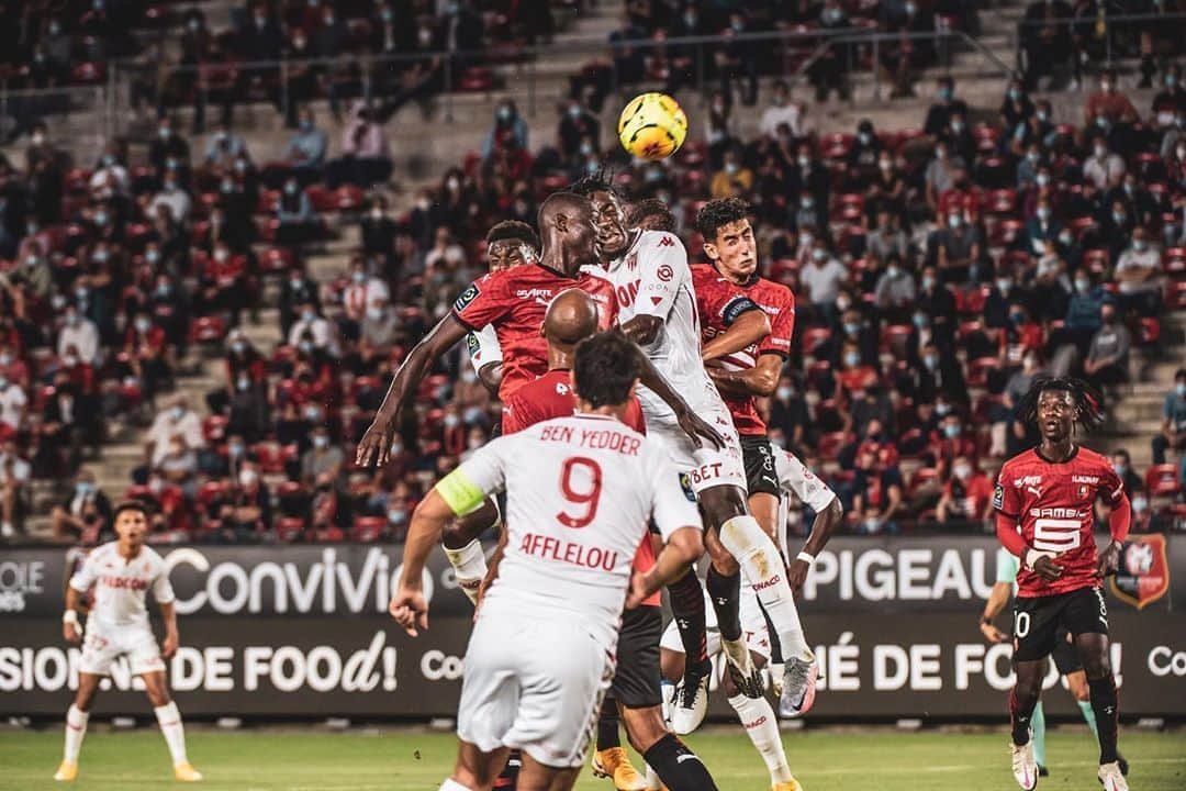 ASモナコさんのインスタグラム写真 - (ASモナコInstagram)「L’AS Monaco s’incline face à Rennes (2-1). Prochain rendez-vous à domicile face au RC Strasbourg !」9月20日 6時04分 - asmonaco