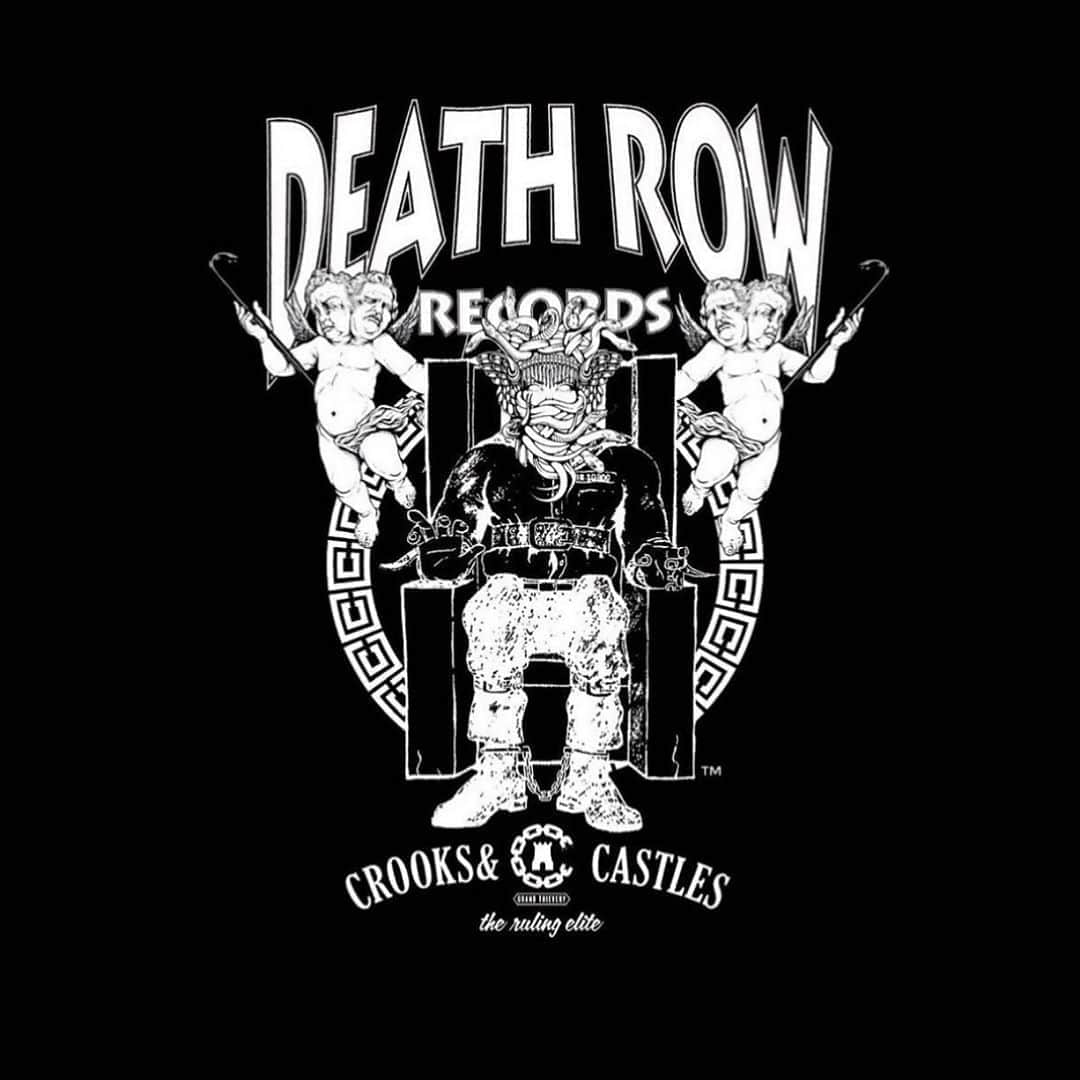 Crooks & Castlesさんのインスタグラム写真 - (Crooks & CastlesInstagram)「Crooks X Deathrow launching Sept 21.  #deathrowrecords #crooksandcastles #snoopdogg #cstc #tupac」9月20日 6時33分 - crooksncastles