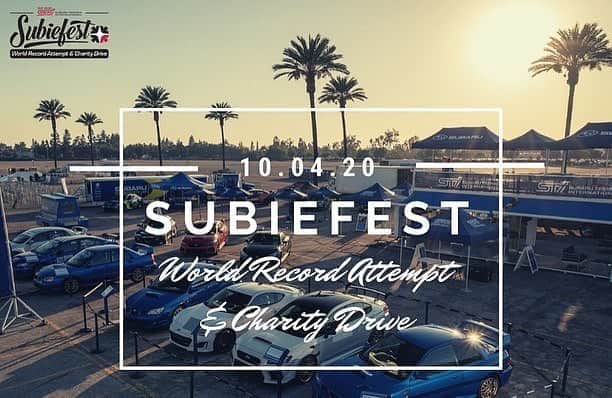 Subaru Rally Team USAさんのインスタグラム写真 - (Subaru Rally Team USAInstagram)「WHO’S JOINING US?? 🤘🤘🤘   #Repost @subaru_usa  ・・・ @Subiefest will be a bit different this year – but it will be one for the history books! Be a part of our world record attempt to break the largest car parade on October 4 & help raise money for two @FeedingAmerica supported food banks.   Register at bit.ly/2Fxx95a」9月20日 6時52分 - subarumotorsportsusa