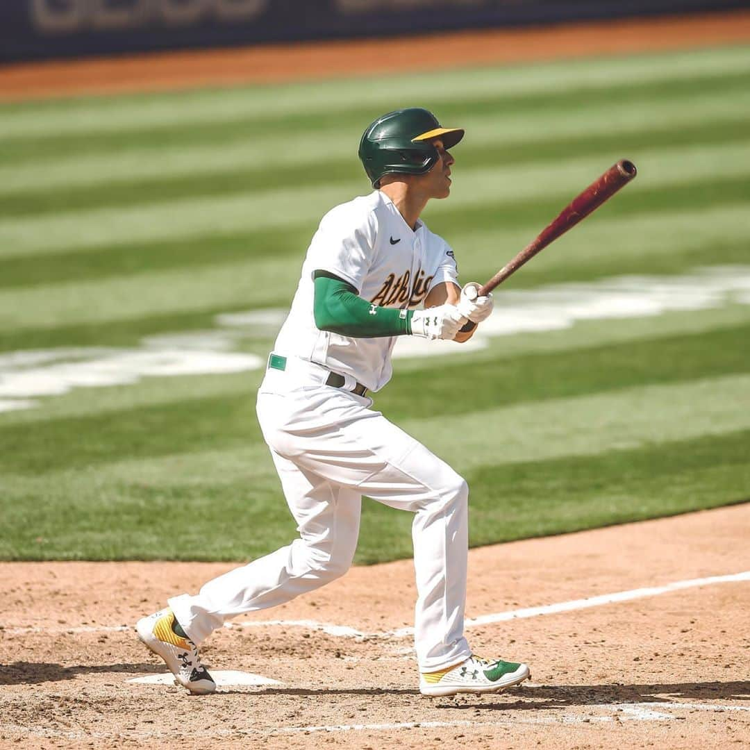 オークランド・アスレチックスさんのインスタグラム写真 - (オークランド・アスレチックスInstagram)「WAM BAM THANK YOU LAMB. #RootedInOakland」9月20日 7時21分 - athletics