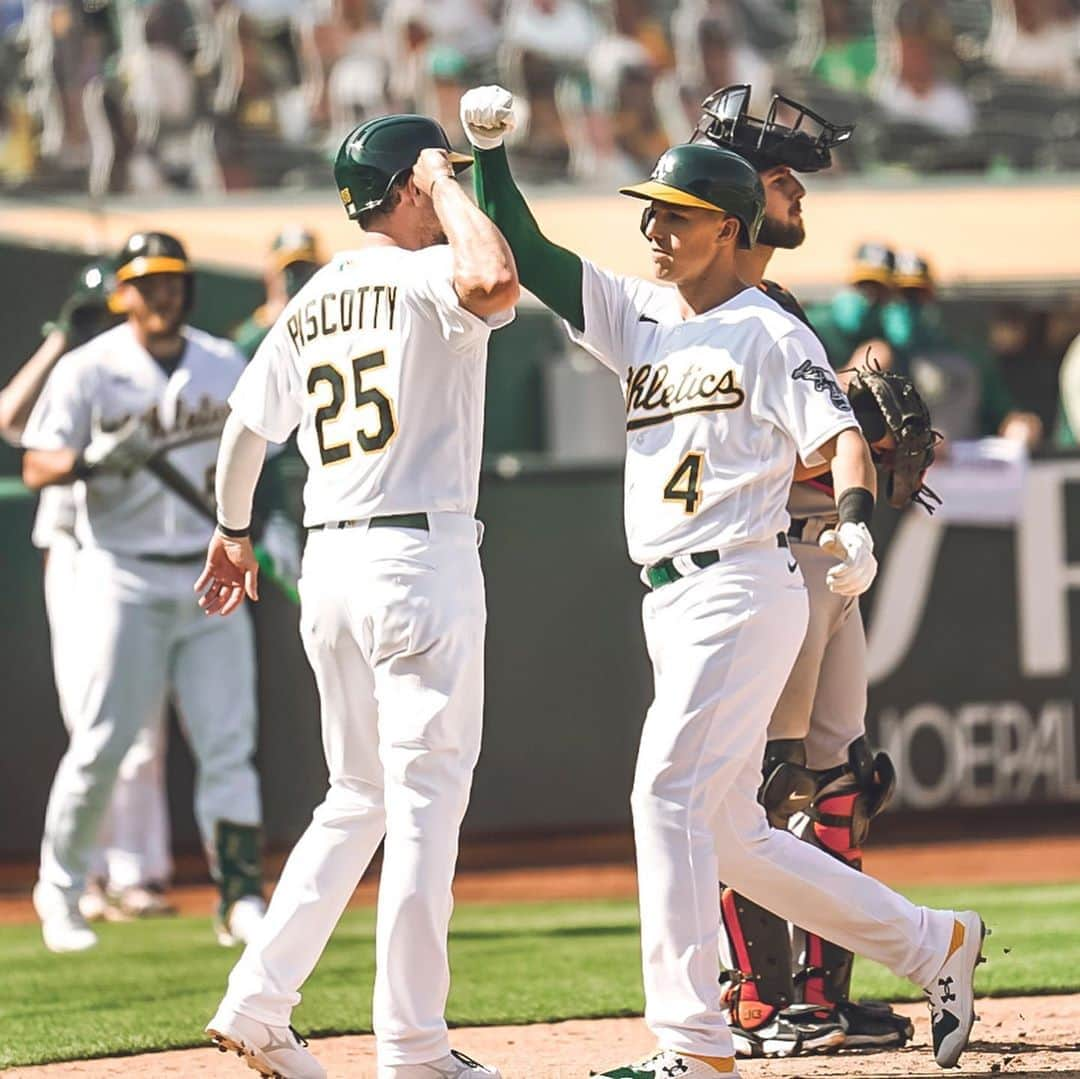 オークランド・アスレチックスさんのインスタグラム写真 - (オークランド・アスレチックスInstagram)「WAM BAM THANK YOU LAMB. #RootedInOakland」9月20日 7時21分 - athletics