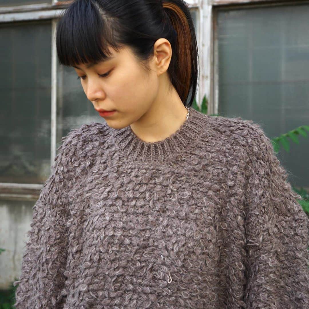 MāWさんのインスタグラム写真 - (MāWInstagram)「. [CLANE]  MOHAIR LOOP BULKY KNIT TOPS.  -  #mawsapporo #MāW #ins_online #clane #pheeny #greed #sapporo #hokkaido #20aw」9月20日 8時08分 - maw_sapporo