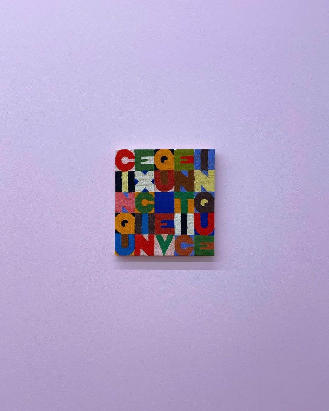 Takayuki Konoのインスタグラム：「#alighieroboetti @taronasu_tokyo」