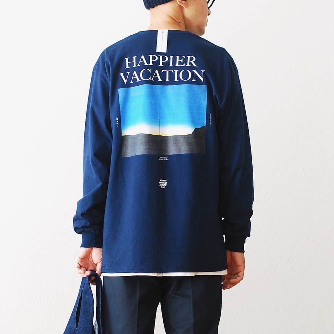 のインスタグラム：「［#20AW］ WONDER MOUNTAIN ATHLETIC CLUB -ワンダーマウンテン アスレチック クラブ- "Playing L/S Top No.02" ￥5,940- _ 〈online store / @digital_mountain〉 https://www.digital-mountain.net/shopdetail/000000012367/ _ 【オンラインストア#DigitalMountain へのご注文】 *24時間受付 *15時までのご注文で即日発送 *1万円以上ご購入で、送料無料 tel：084-973-8204 _ We can send your order overseas. Accepted payment method is by PayPal or credit card only. (AMEX is not accepted)  Ordering procedure details can be found here. >>http://www.digital-mountain.net/html/page56.html  _ #WMAC #WONDERMOUNTAINATHLETICCLUB #ダブルマック #ワンダーマウンテンアスレチッククラブ _ 本店：#WonderMountain  blog>> http://wm.digital-mountain.info _ 〒720-0044  広島県福山市笠岡町4-18  JR 「#福山駅」より徒歩10分 #ワンダーマウンテン #japan #hiroshima #福山 #福山市 #尾道 #倉敷 #鞆の浦 近く _ 系列店：@hacbywondermountain _」