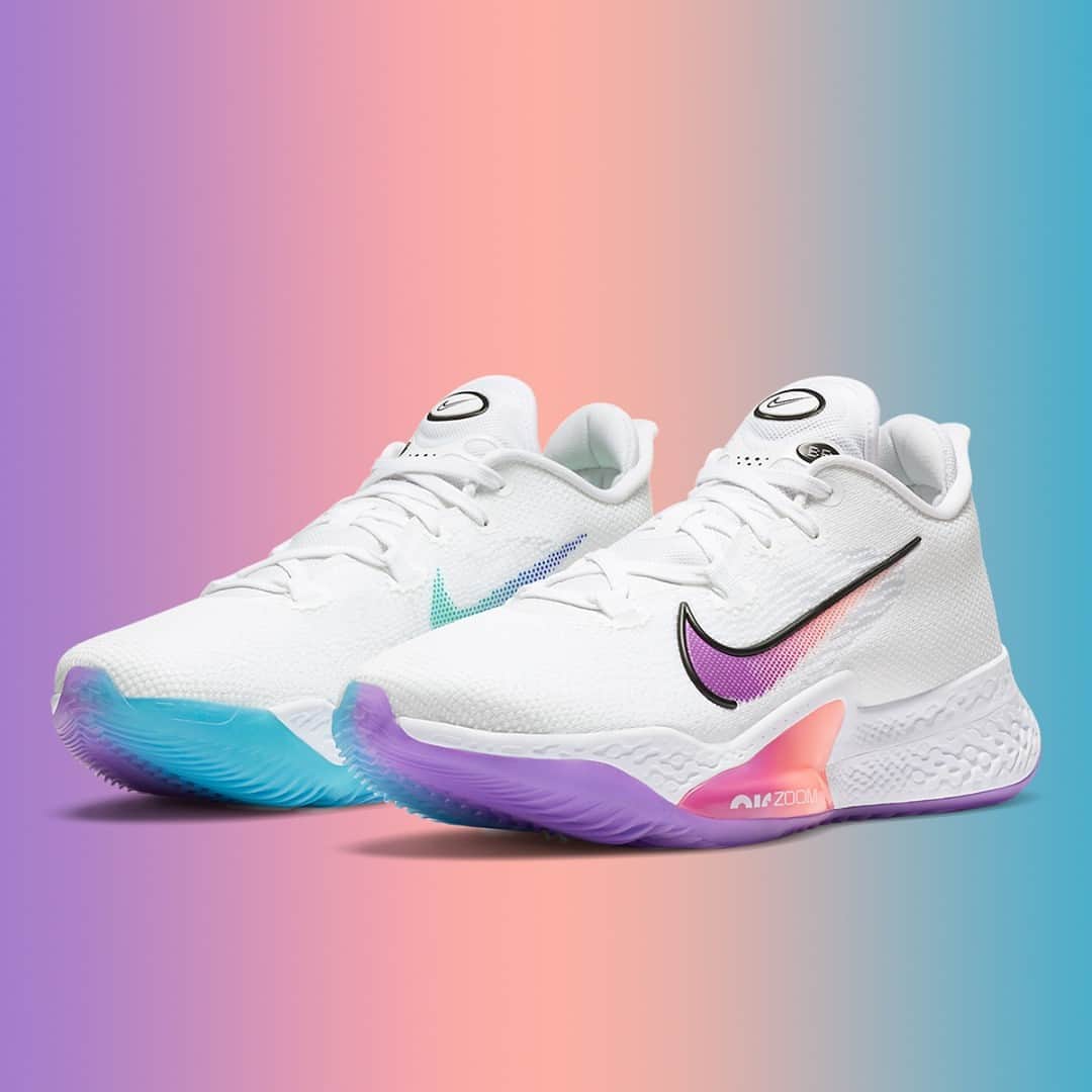 Sneaker Newsさんのインスタグラム写真 - (Sneaker NewsInstagram)「The Nike Air Zoom BB NXT returns on September 25th; it combines a clean white upper with a pastel mix of accents on the sole and Swooshes. For a closer look, hit the link in our bio.」9月20日 11時00分 - sneakernews