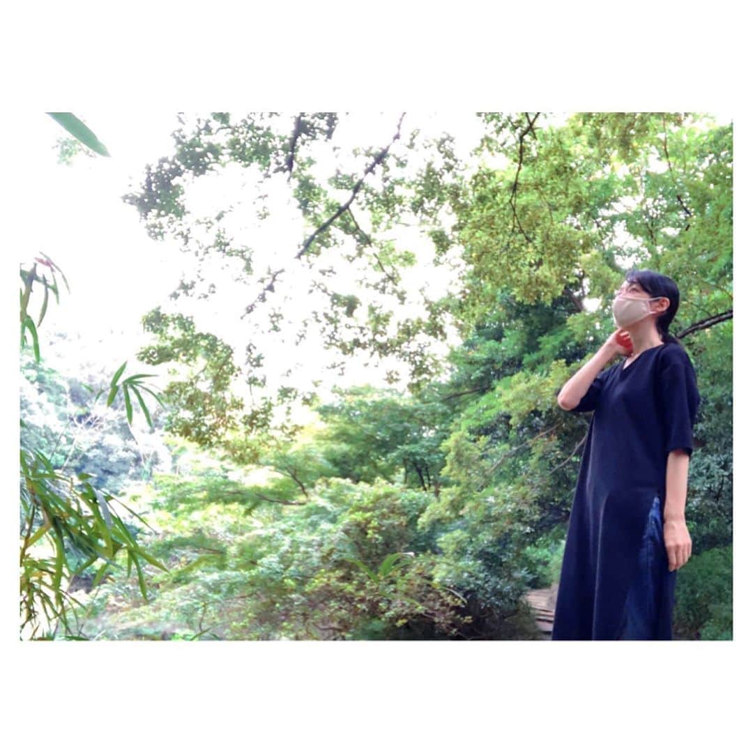 理絵さんのインスタグラム写真 - (理絵Instagram)「早朝🌿森林浴で蚊🦟に刺されまくる  #森林浴 #森 #緑 #tokyo #japan」9月20日 10時58分 - ____rie____