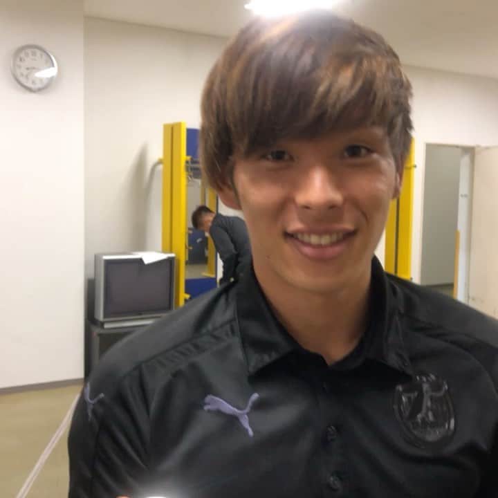 伊佐耕平のインスタグラム：「勝ちました〜!!」