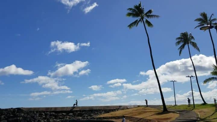 瀬川慶のインスタグラム：「Water is getting more clear. 海がますますキレイになってる  #hawaii #aloha #covid19hawaii #stayhomeorder #actwithcare #socialdistancing #oahu #diamondhead #alamoanabeach #magicisland  #ハワイ　#アロハ　#コロナの影響　#コロナに負けるな　#ステイホーム　#外出禁止令　#ソーシャルディスタンス　#オアフ島　#アラモアナビーチ #マジックアイランド #海 #ビーチ　#ダイヤモンドヘッド」