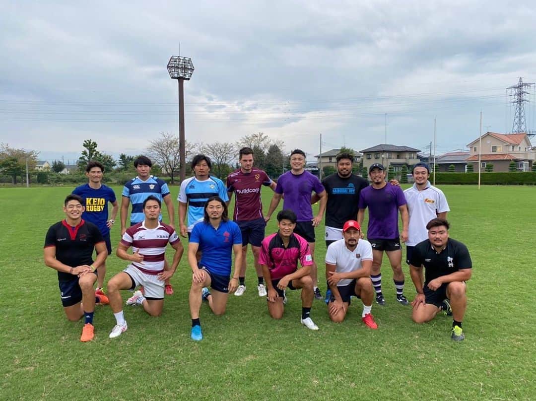 谷田部洸太郎のインスタグラム：「#HeritageJersey また⚾️しよーぜ オフ明けたら頑張ろ🏉 #樹徳高校ラグビー #悦永軍団 #押忍だなぁ」