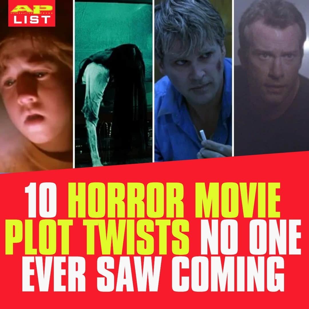 Alternative Pressさんのインスタグラム写真 - (Alternative PressInstagram)「Horror fans are still picking their jaws up off the floor over the endings of the first @saw movie, @mnight’s ‘The Sixth Sense’ and more incredible plot twists⁠ LINK IN BIO⁠ .⁠ .⁠ .⁠ #saw #sawmovies #mnshyamalan #thesixthsense #horror #horrormovies #altpress #alternativepress」9月20日 13時00分 - altpress