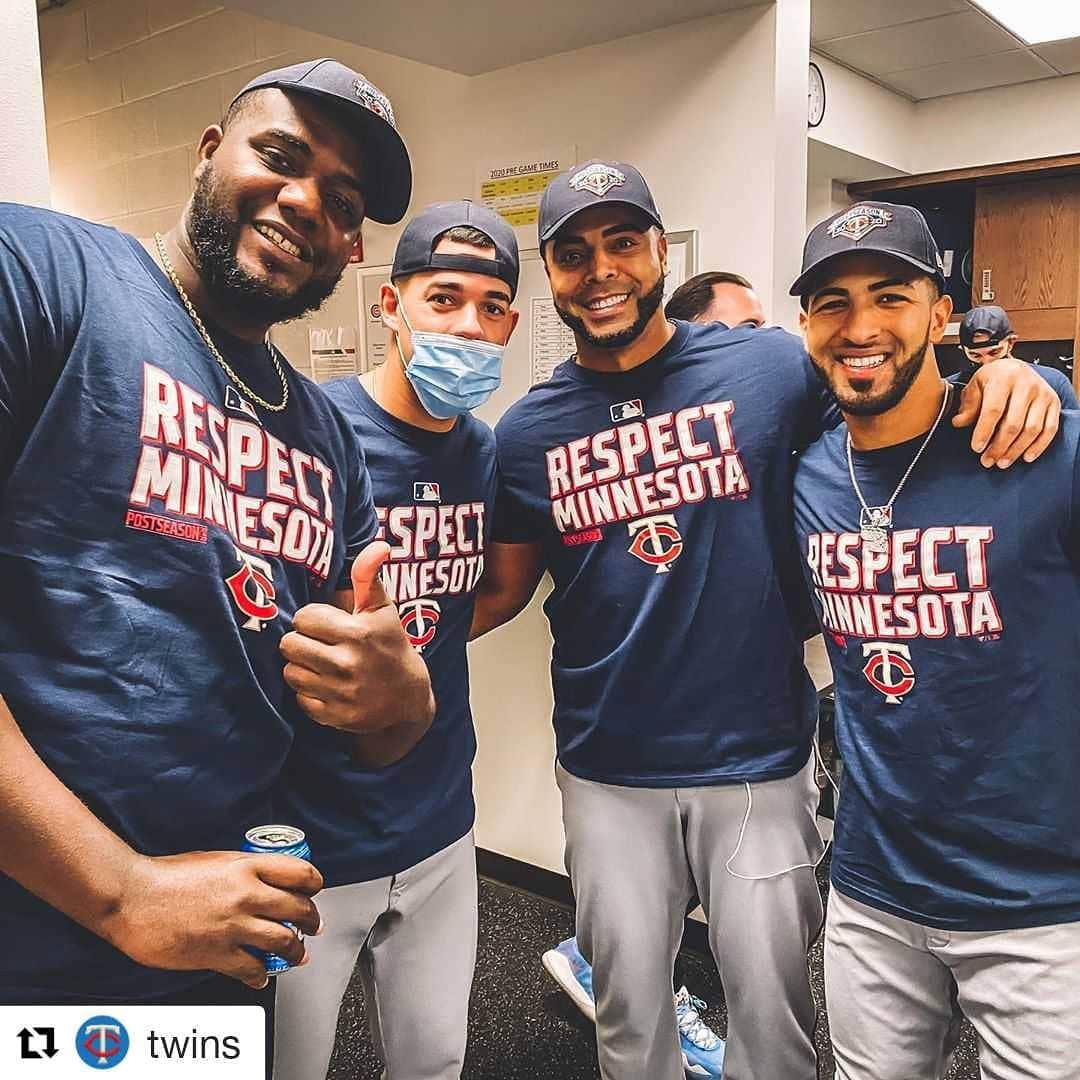 ネルソン・クルーズのインスタグラム：「Déjà vu  #Repost @twins (@get_repost) ・・・ CLINCHED! #MNTwins」
