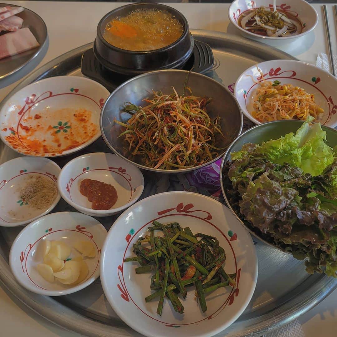 イェジ のインスタグラム：「#가가멜식당」