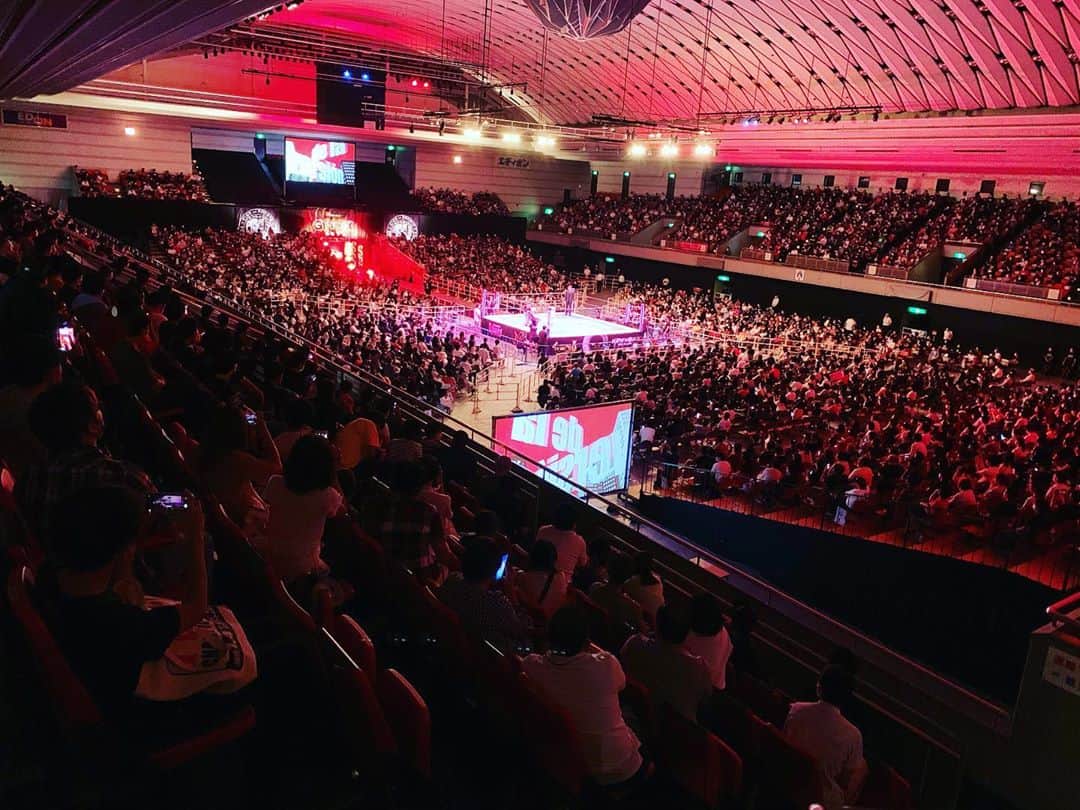 のインスタグラム：「『G1  CLIMAX 30』9/19.20大阪大会2連戦  #エディオンアリーナ  #9月19日 #9月20日 #新日本プロレス #g1climax30 #njpw」