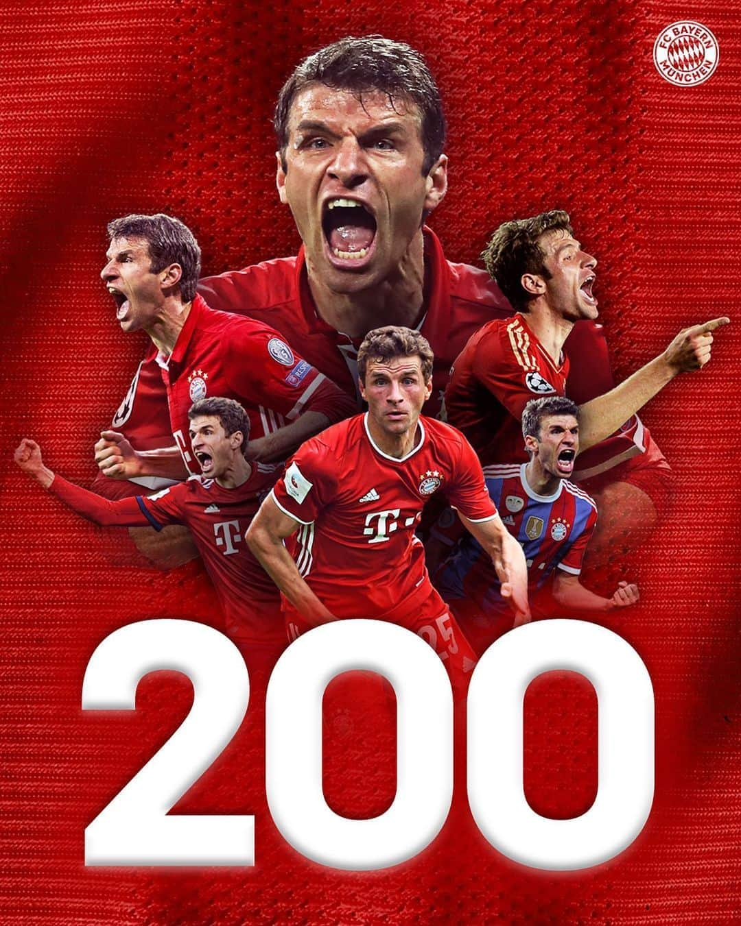 バイエルン・ミュンヘンさんのインスタグラム写真 - (バイエルン・ミュンヘンInstagram)「2️⃣0️⃣0️⃣ goals for @esmuellert. 🔴⚪️  Legend! ⭐️ ____________ #FCBayern #MiaSanMia #packmas #Müllered #Fußball #football #WeiterImmerWeiter」9月20日 17時04分 - fcbayern