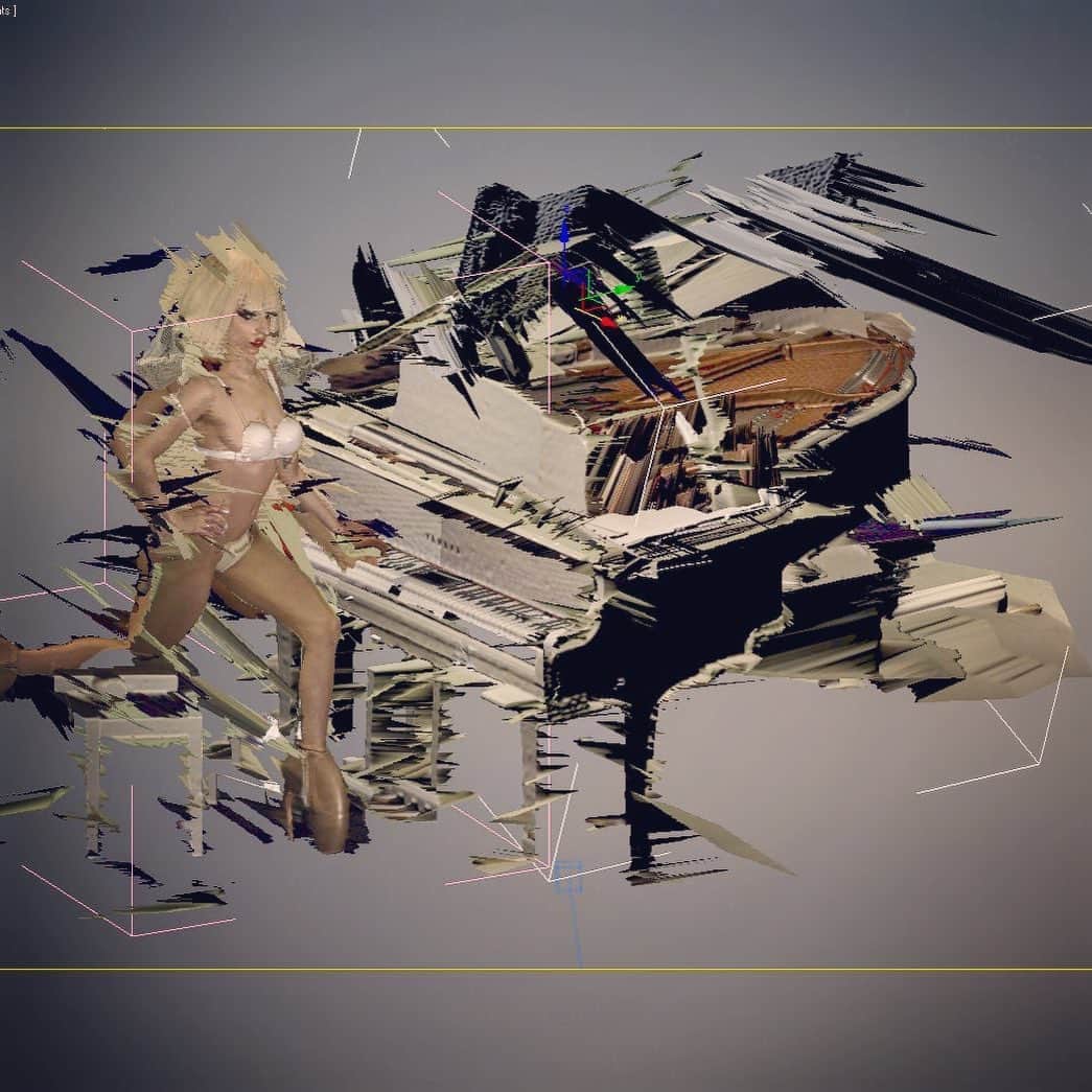 ニック・ナイトさんのインスタグラム写真 - (ニック・ナイトInstagram)「The one and only @gaga and Piano , from MonsterBall sessions.」9月20日 17時39分 - nick_knight