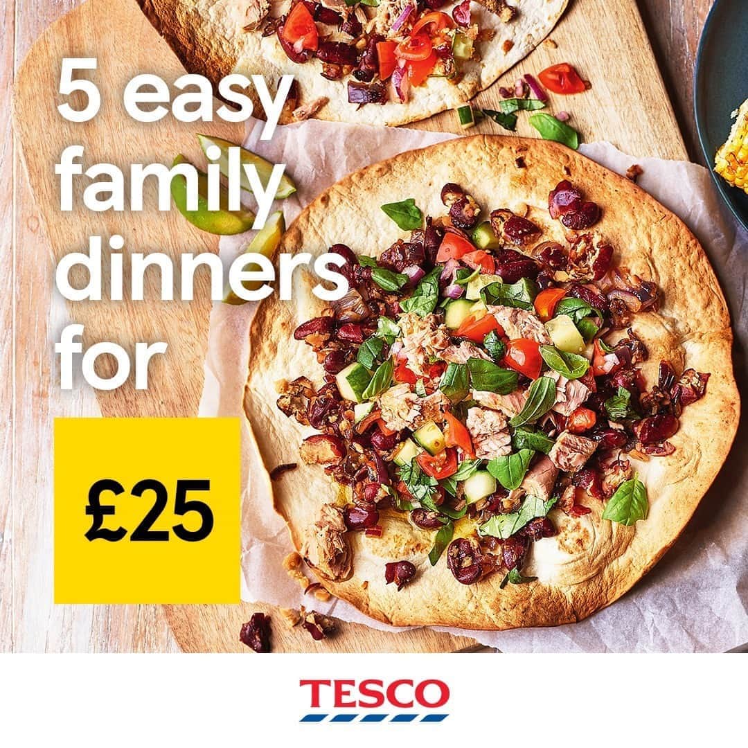 Tesco Food Officialさんのインスタグラム写真 - (Tesco Food OfficialInstagram)「Save the meal planning to your phone (literally). Head to our ‘5 for 25’ highlights for 5 wholesome family dinners for £25, guaranteed to leave clean plates all round. Simply screenshot the ingredients list and voila, your shopping list is ready to take in-store.」9月20日 19時00分 - tescofood