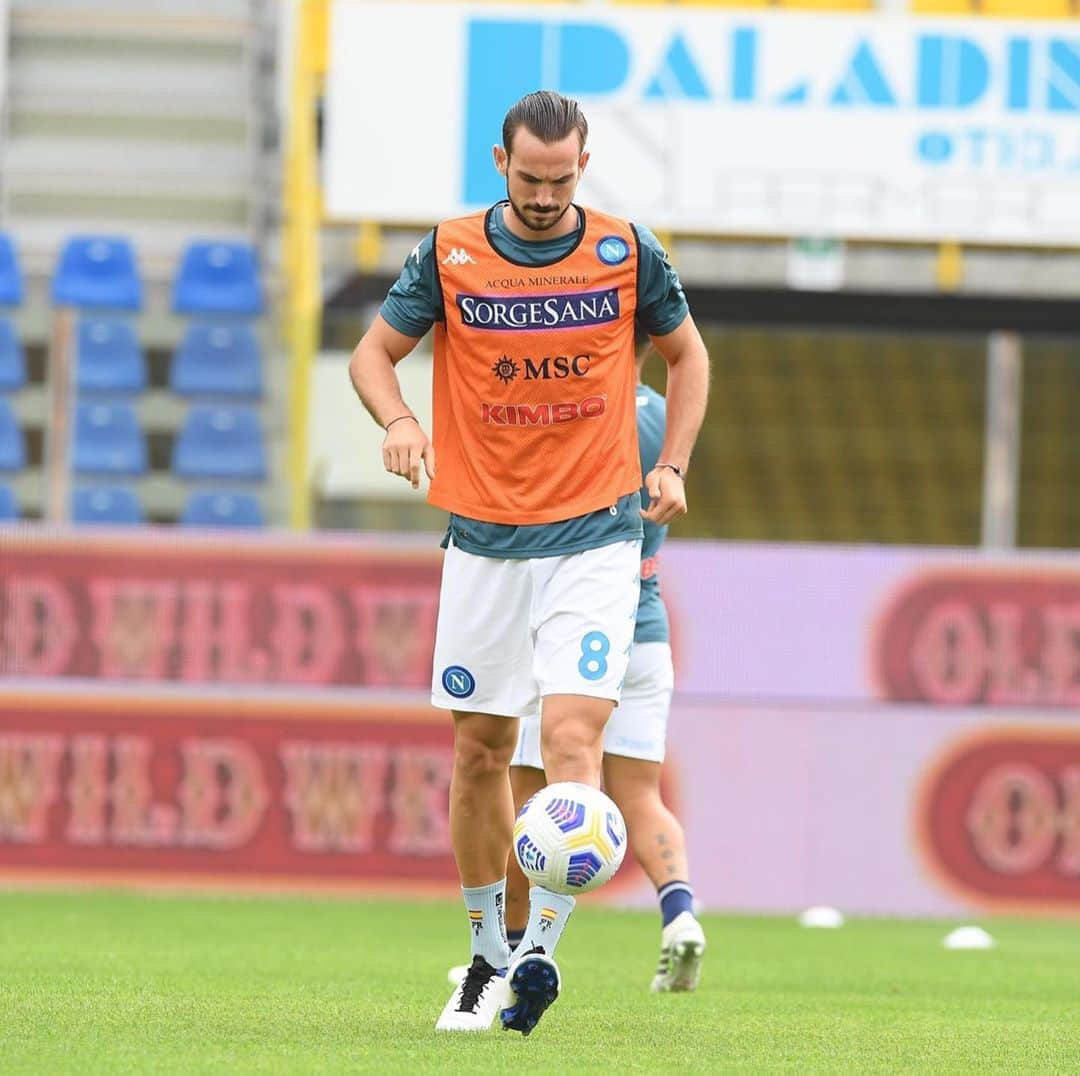 SSCナポリさんのインスタグラム写真 - (SSCナポリInstagram)「🏃‍♂️ I ragazzi sono in campo per il riscaldamento! ⚽️ #ParmaNapoli  💙 #ForzaNapoliSempre」9月20日 19時02分 - officialsscnapoli