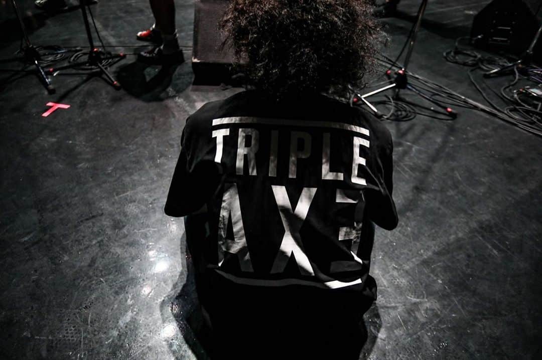 のインスタグラム：「TRIPLE AXE ONE MAM SHOW  Shooting scenery📸  photo by @kouhey0622   #15MANIAX」