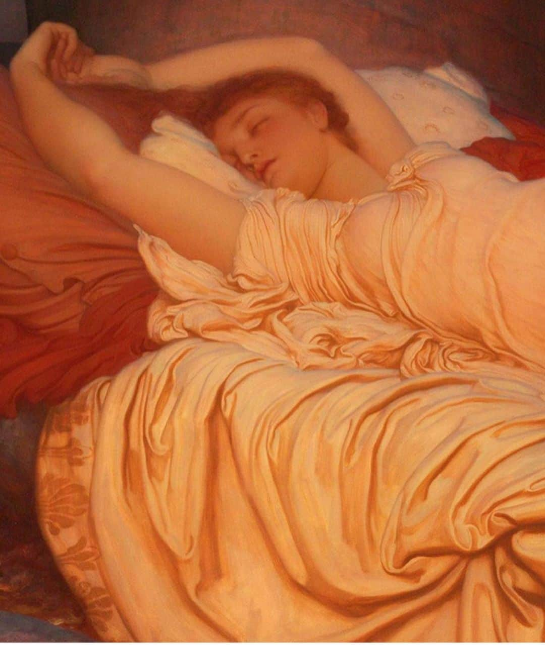 Inka Williamsさんのインスタグラム写真 - (Inka WilliamsInstagram)「“Cymon and Iphigenia” aka my mood by L. Frederic Leighton 1884」9月20日 19時53分 - inkawilliams