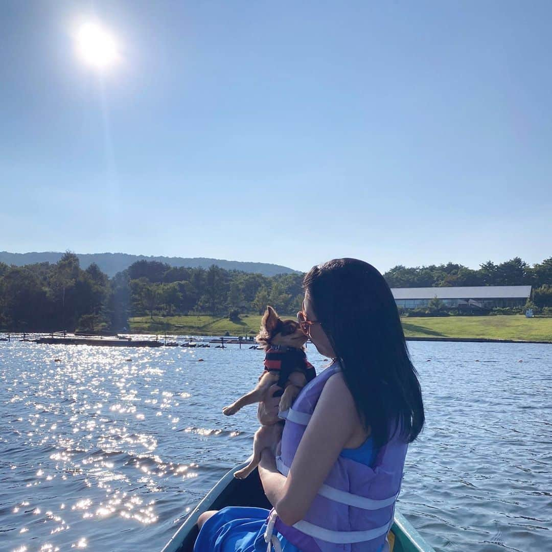 Rina Itagakiさんのインスタグラム写真 - (Rina ItagakiInstagram)「夏の思い出🛶 #summer #2020 #canoe」9月20日 19時46分 - rinakoitagaki