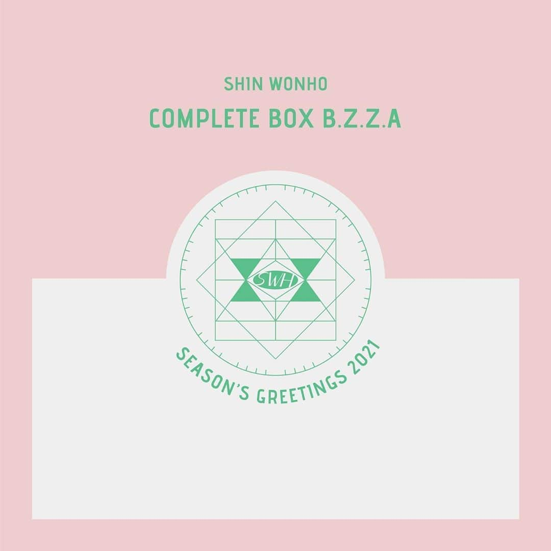 CROSS GENE（クロスジン）のインスタグラム：「⠀ 『SHIN WONHO COMPLETE BOX「B.Z.Z.A」』NOW ON SALE!! ⠀ □SEASON’S GREETINGS 2021 ◼︎Desk Calendar 2021 ◼︎Hard Cover Diary 2021 ◼︎Sticker Set ＜design by art_shinwonho＞ ◼︎Photo Card □CD「CHAPTER2」 □DVD「All About SHIN WONHO 2020」 ⠀ ▼A!SMART https://www.asmart.jp/shin_completebox ⠀ #SHIN #SHINWONHO #신원호 #BZZA」