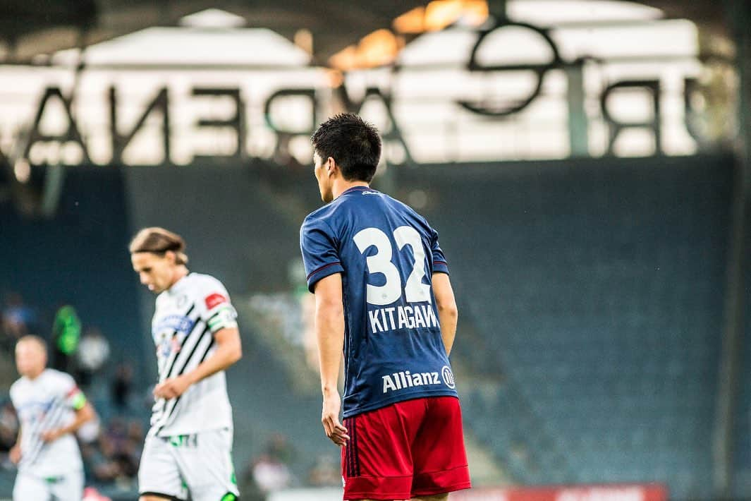 北川航也のインスタグラム：「. New Away Kit❤️💙 @red_ring_shots  . #koyakitagawa #北川航也　#kk32」