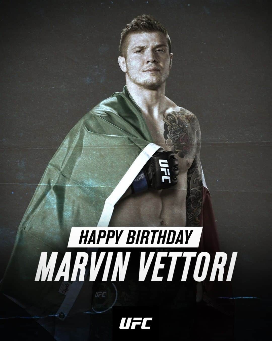 UFCさんのインスタグラム写真 - (UFCInstagram)「The Italian Dream 🇮🇹 Happy Birthday, @MarvinVettori.」9月21日 6時03分 - ufc