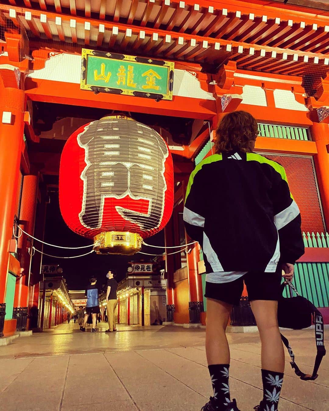 のインスタグラム：「🙏✨🏮🌾 . #asakusa #kaminarimon #浅草 #雷門 #ホッピー通り #tokyo」