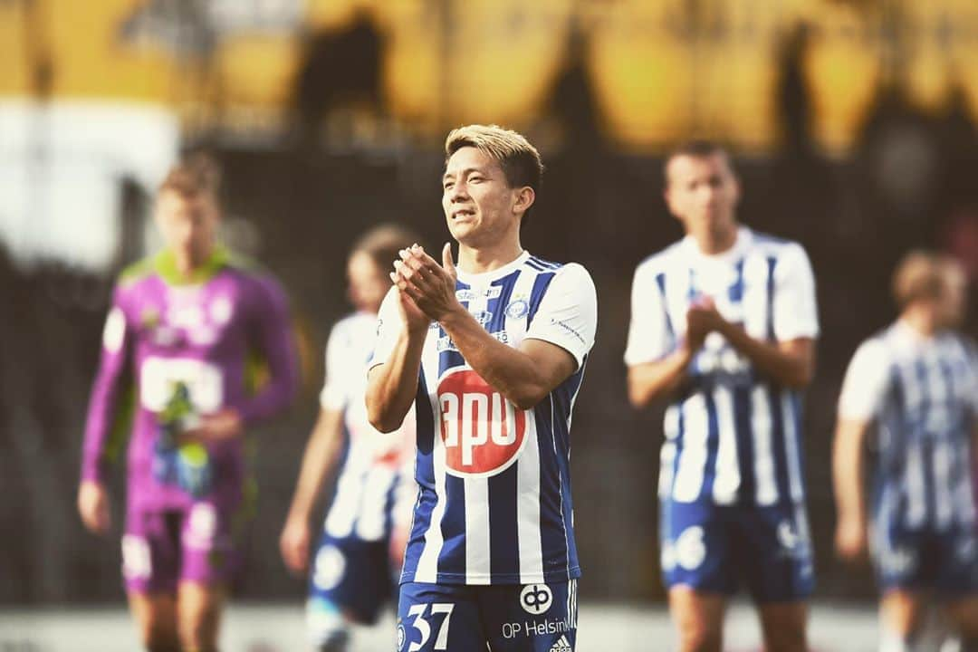 田中亜土夢さんのインスタグラム写真 - (田中亜土夢Instagram)「. . #veikkausliiga 第16節vs HONKA 0-0  Photo:Jussi Eskola #hjk #hjkhelsinki  #hjkヘルシンキ #フィンランド #ヘルシンキ #37 #背番号37 #サウナ #サウナー #サウナ好き」9月21日 0時22分 - atom_tanaka_official