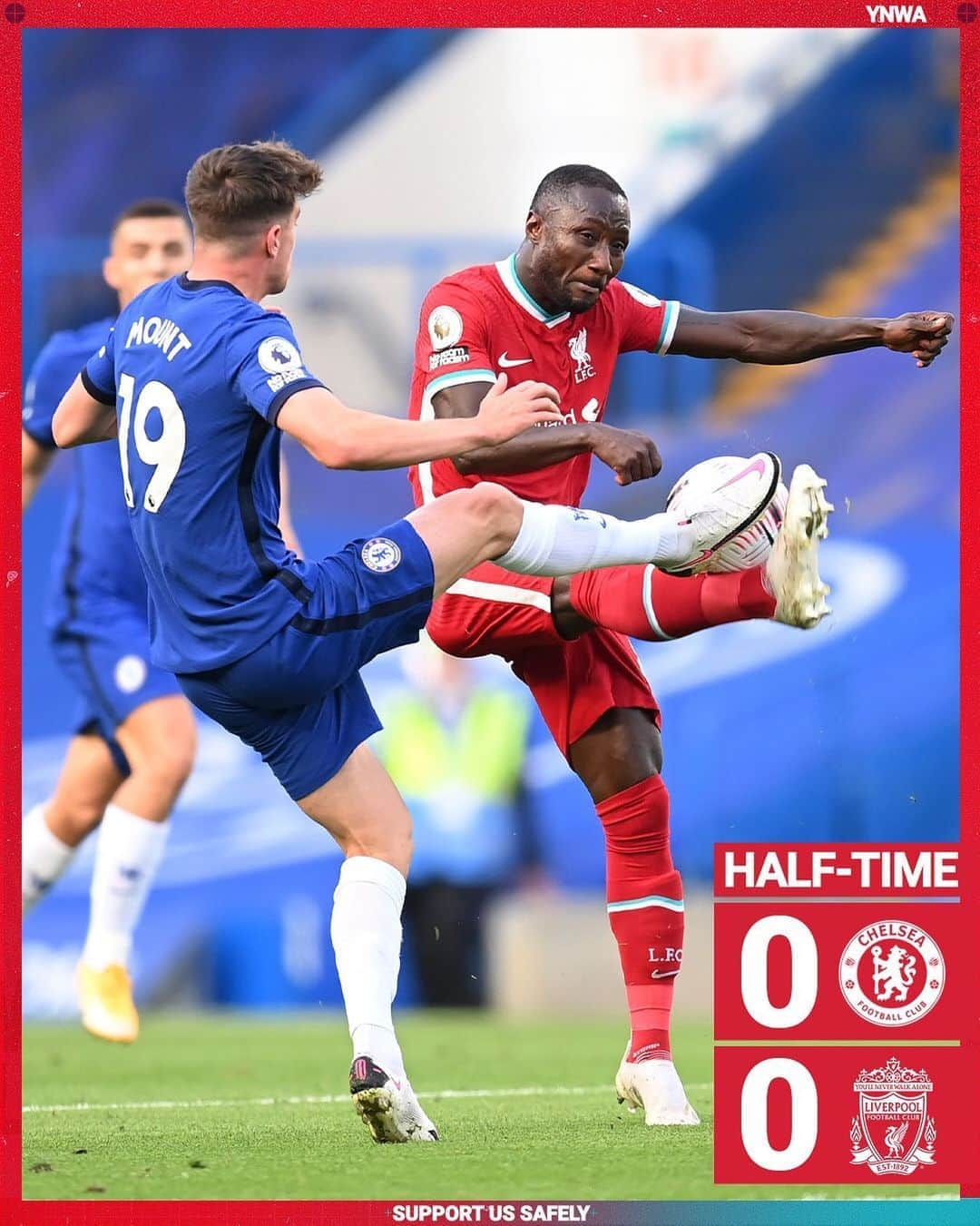 リヴァプールFCさんのインスタグラム写真 - (リヴァプールFCInstagram)「0-0 at half-time. @chelseafc down to 10 after Christensen’s red card. #CHELIV #LFC #LiverpoolFC #Liverpool」9月21日 1時18分 - liverpoolfc