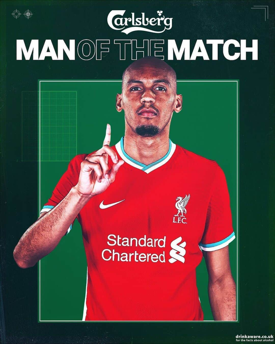 リヴァプールFCさんのインスタグラム写真 - (リヴァプールFCInstagram)「This fella today = 🔥🔥🔥 @fabinho is your @carlsberg Man of the Match 🏆 #CHELIV #LFC #LiverpoolFC #Liverpool #Fabinho」9月21日 3時20分 - liverpoolfc