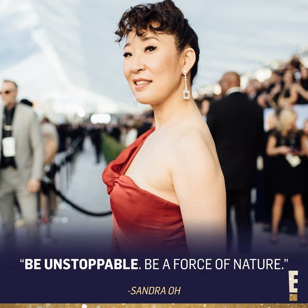 E! Onlineさんのインスタグラム写真 - (E! OnlineInstagram)「🗣️The queen is coming and her name is Sandra Oh. She is now the most nominated Asian performer EVER in #Emmys history—with 3 nominations for "Killing Eve" and 5 for "Grey's Anatomy." (📷: Getty/Instagram)」9月21日 3時31分 - enews