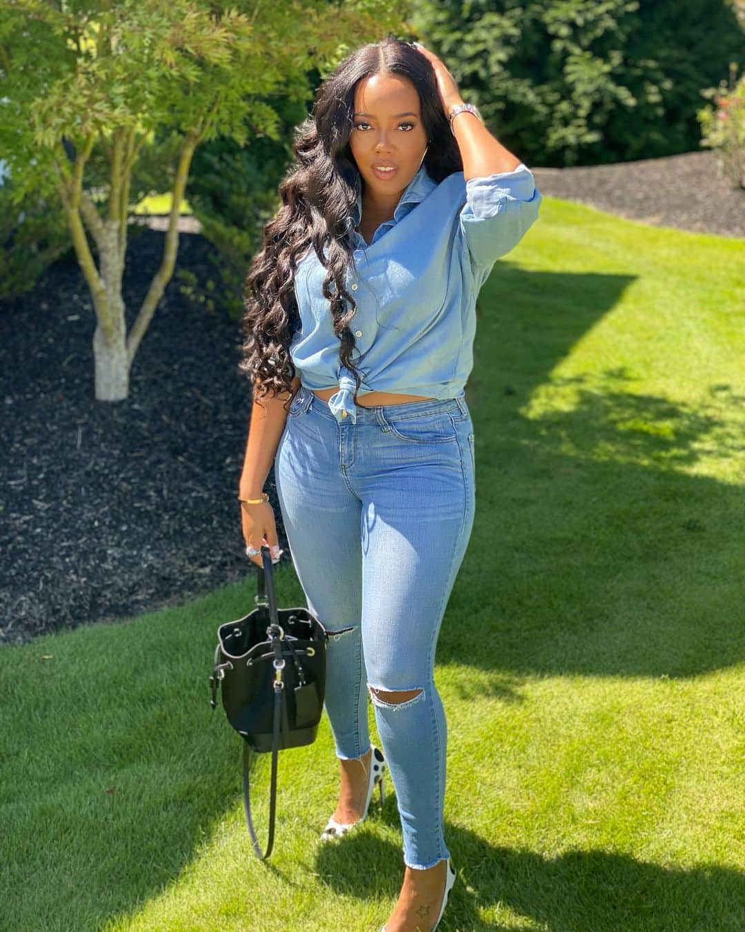 Angela Simmonsさんのインスタグラム写真 - (Angela SimmonsInstagram)「Birthday weekend 🥰 @dhairboutique」9月21日 3時38分 - angelasimmons