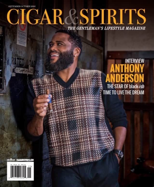 アンソニー・アンダーソンさんのインスタグラム写真 - (アンソニー・アンダーソンInstagram)「Check out the latest issue of @cigarspiritsmag link to story in bio. #justakidfromcompton」9月21日 3時41分 - anthonyanderson