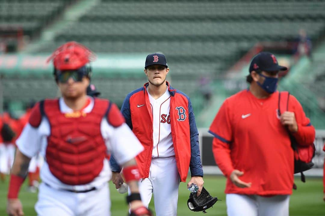 ボストン・レッドソックスさんのインスタグラム写真 - (ボストン・レッドソックスInstagram)「Hey @tanner_houck11, Fenway looks good on you!」9月21日 5時18分 - redsox