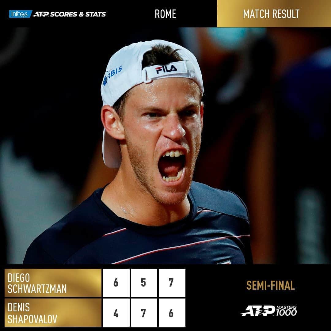 ATP World Tourさんのインスタグラム写真 - (ATP World TourInstagram)「DIEGO’S DONE IT! 🇦🇷」9月21日 5時33分 - atptour