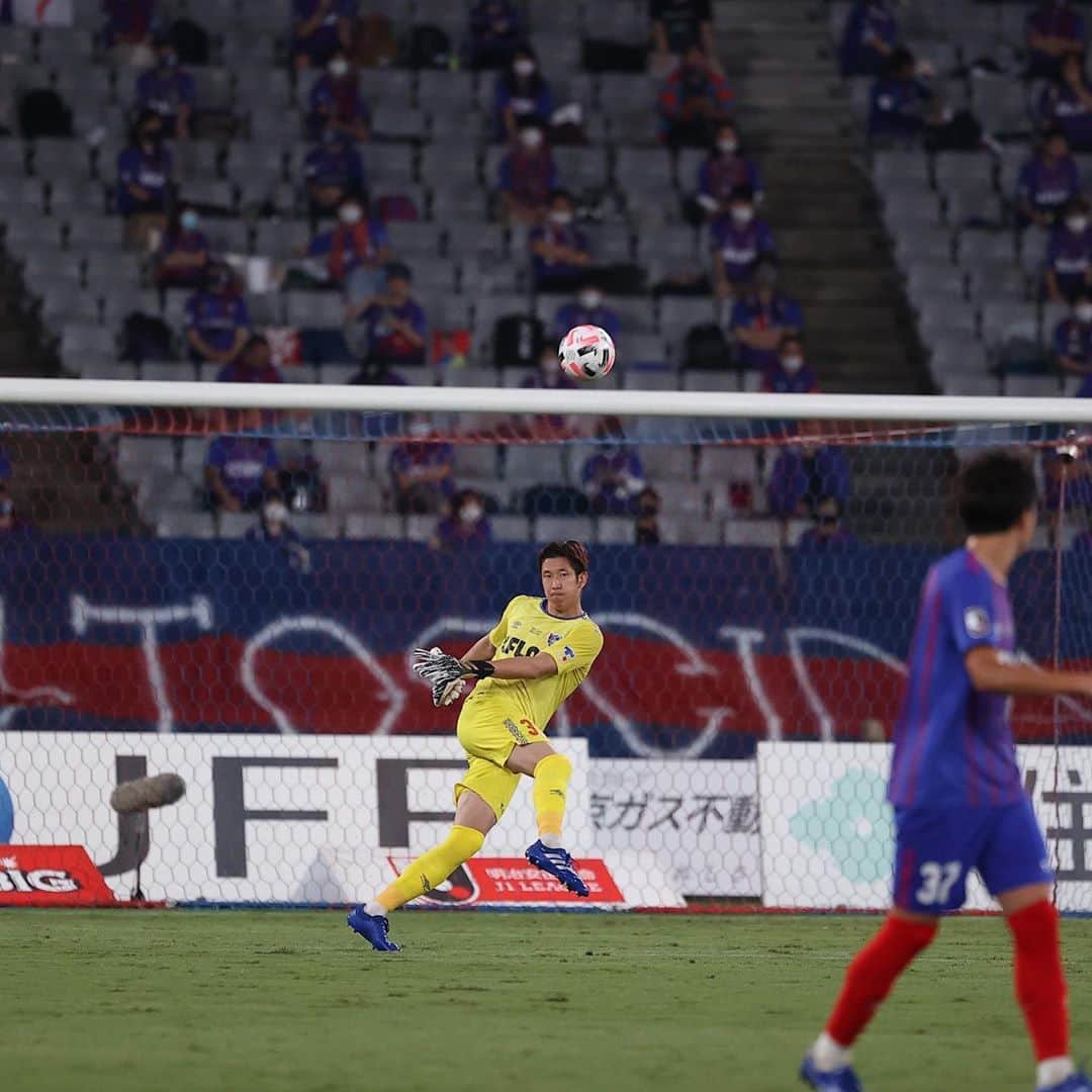 林彰洋のインスタグラム：「Plus 3points 🙏 難しい試合だったけど、勝てたのは大きい。 タマ味スタでの復帰後初ゴール㊗️(修正💦) @hirotakamita  #vsベガルタ仙台 #fctokyo」