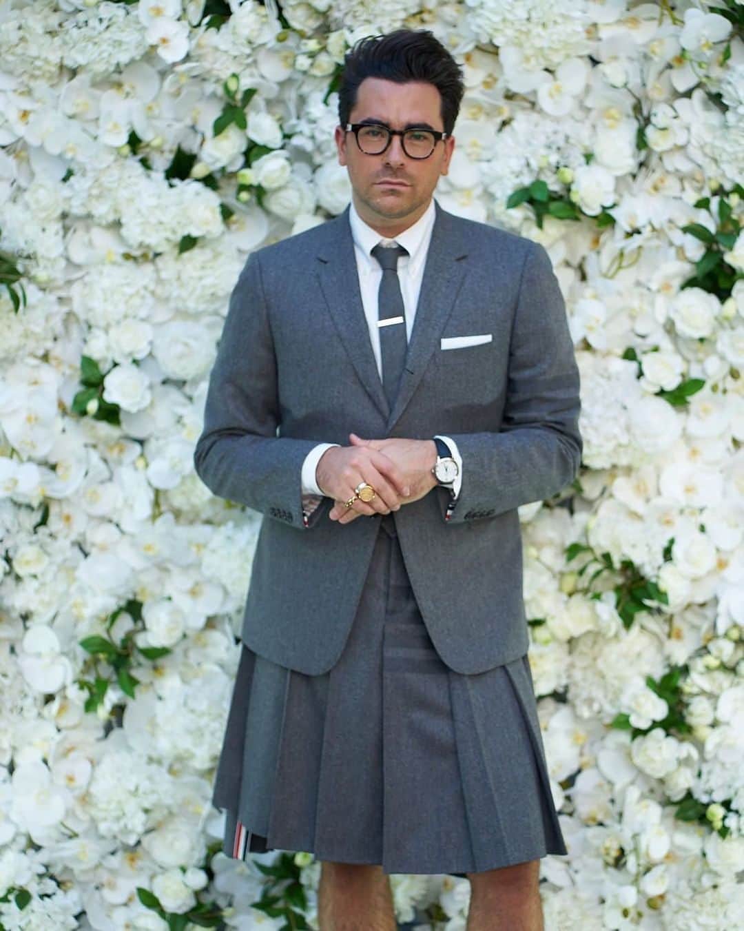 GQさんのインスタグラム写真 - (GQInstagram)「@Instadanjlevy wins big in an excellent @Thombrowneny fit at the #Emmys. Revisit his GQ profile at the link in bio. (📷: @schittscreek)」9月21日 9時45分 - gq