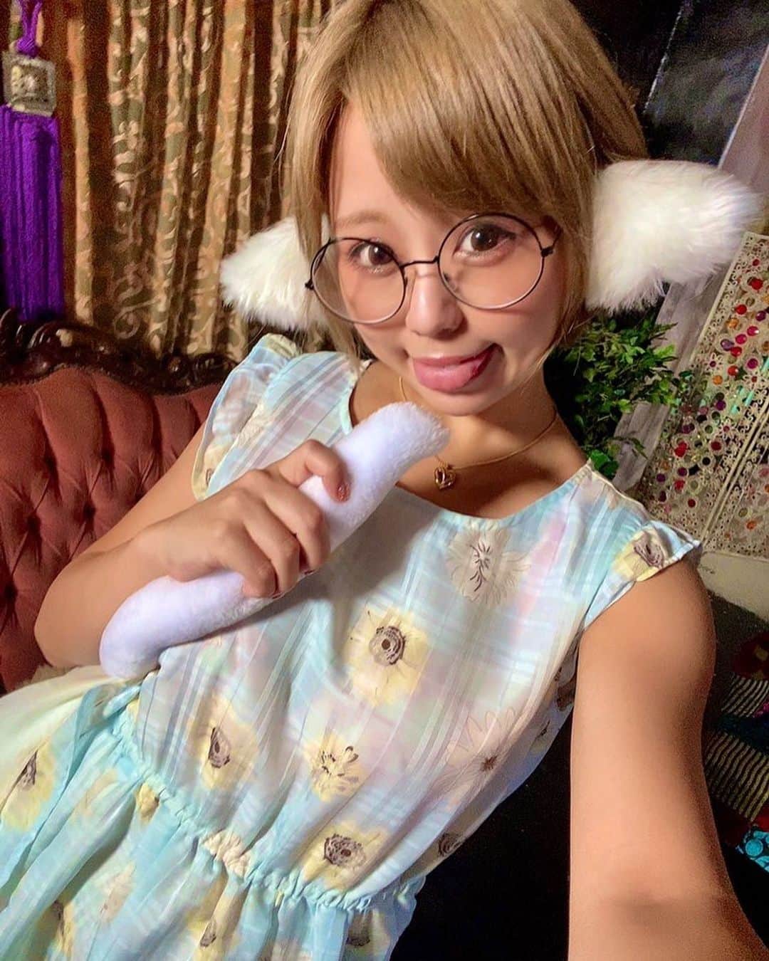 亜矢みつき（神谷充希）さんのインスタグラム写真 - (亜矢みつき（神谷充希）Instagram)「シコティッシュフォールド😻 飼ってくれるご主人様募集中！！ #スコティッシュフォールド #猫 #cat #しっぽ #垂れ耳 #ご主人様 #募集中 #コスプレ」9月21日 10時54分 - ma.yamitsuki