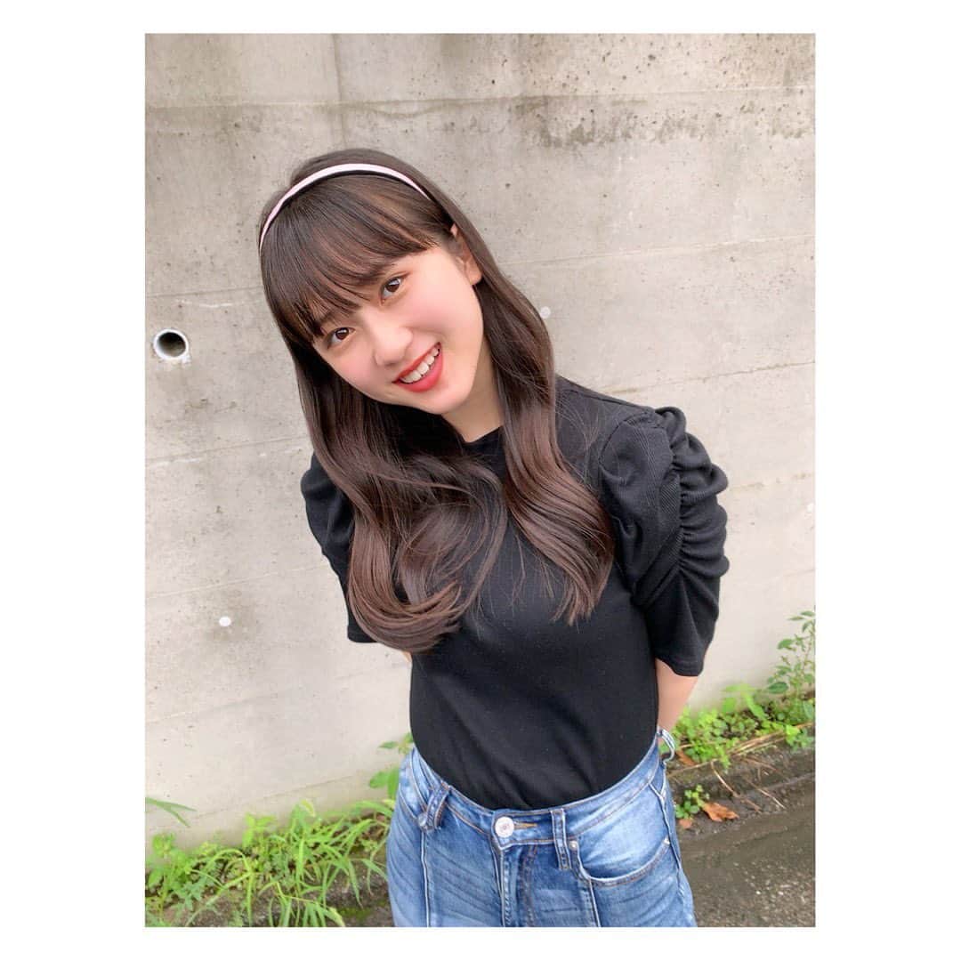 のインスタグラム：「・﻿ ﻿ ﻿ ﻿ だんだんと肌寒くなってきたね！﻿ ﻿ ﻿ 最近カチューシャ好き‪‪❤︎‬﻿ ﻿ ﻿」