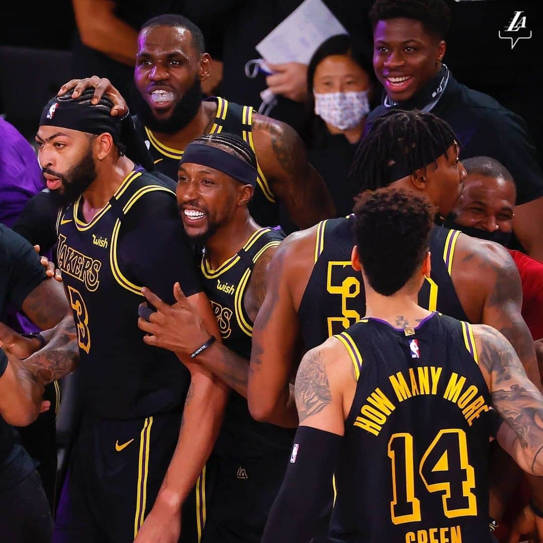 Los Angeles Lakersさんのインスタグラム写真 - (Los Angeles LakersInstagram)「Anthony Davis. For the win.  (📺: TNT)」9月21日 11時29分 - lakers