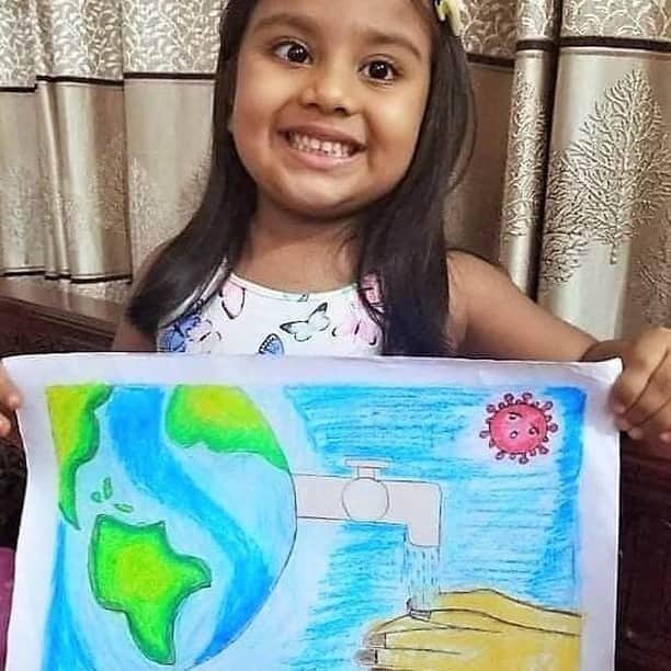 unicefさんのインスタグラム写真 - (unicefInstagram)「Beautiful artwork by children in Bangladesh.⁣ ⁣ What has been your creative outlet during the #COVID19 pandemic?   @unicefbangladesh」9月21日 13時15分 - unicef