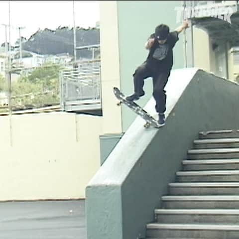 スラッシャーのインスタグラム：「Heavy SF hits @bl8k3_ 💥🔨  Part playing on the Thrasher app 📲」