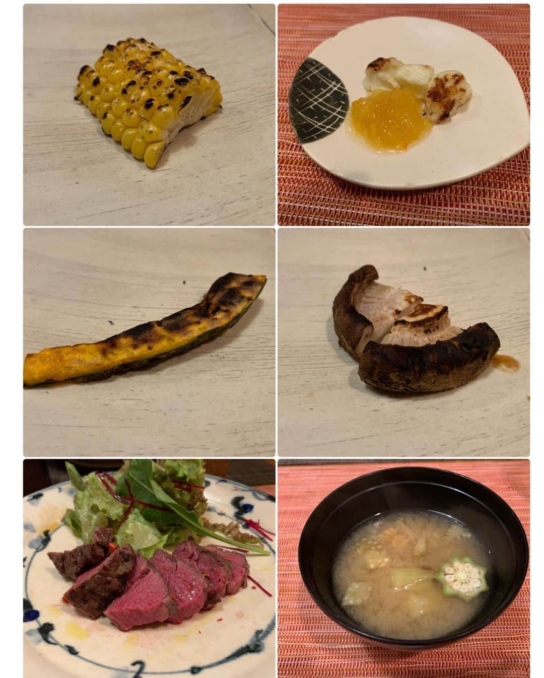 田中悦子さんのインスタグラム写真 - (田中悦子Instagram)「炭火焼きのお野菜、お肉 最高でした😋😍⠀ ⠀ 初めての訪問でしたが ものすごく気に入りました💕⠀⠀ ⠀ また近いうちに行きたい❣️ ⠀  #炭火焼き」9月21日 14時00分 - etsuko.reborn25
