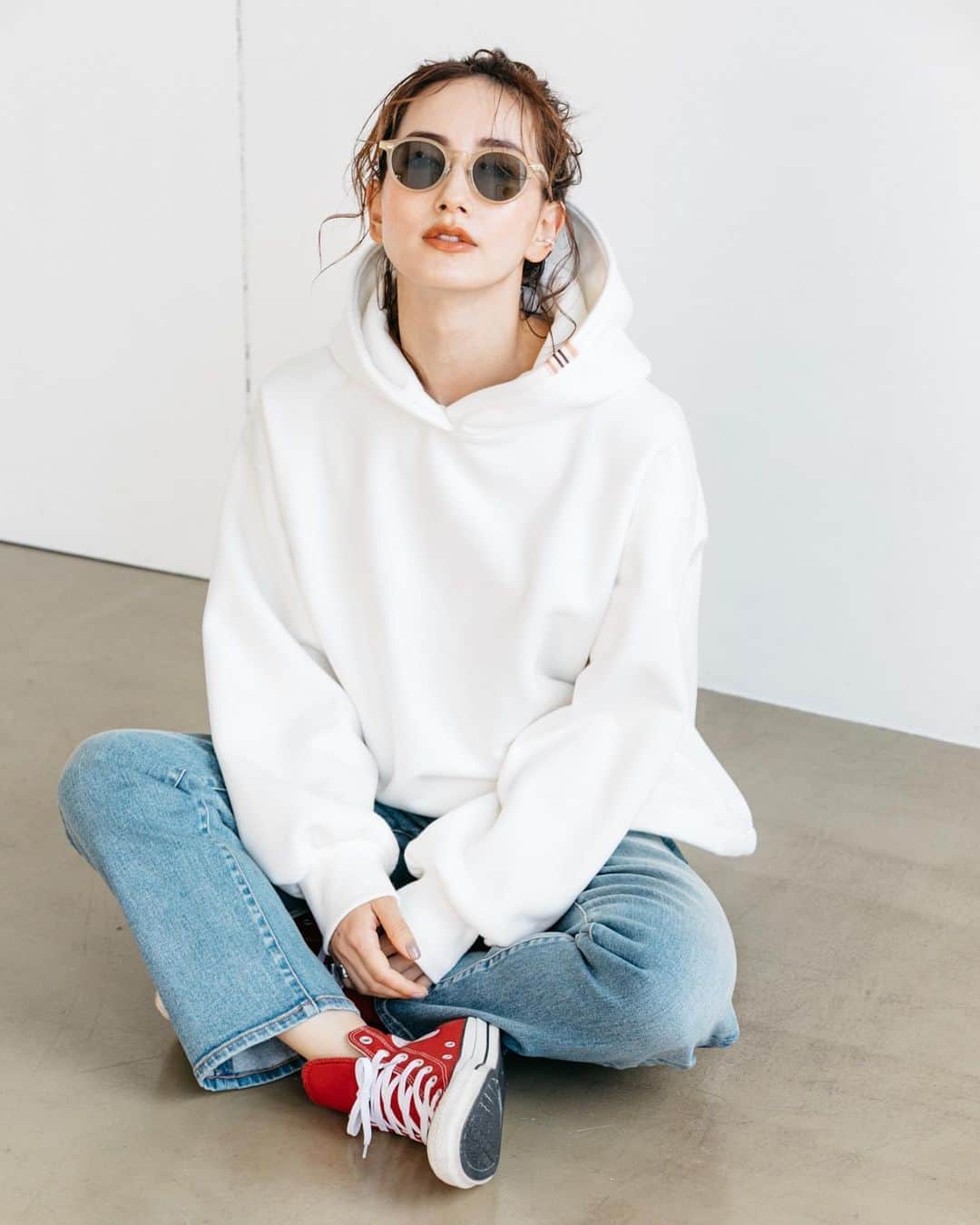 ☆美品☆ oblect 辻元舞 ボアブルゾン