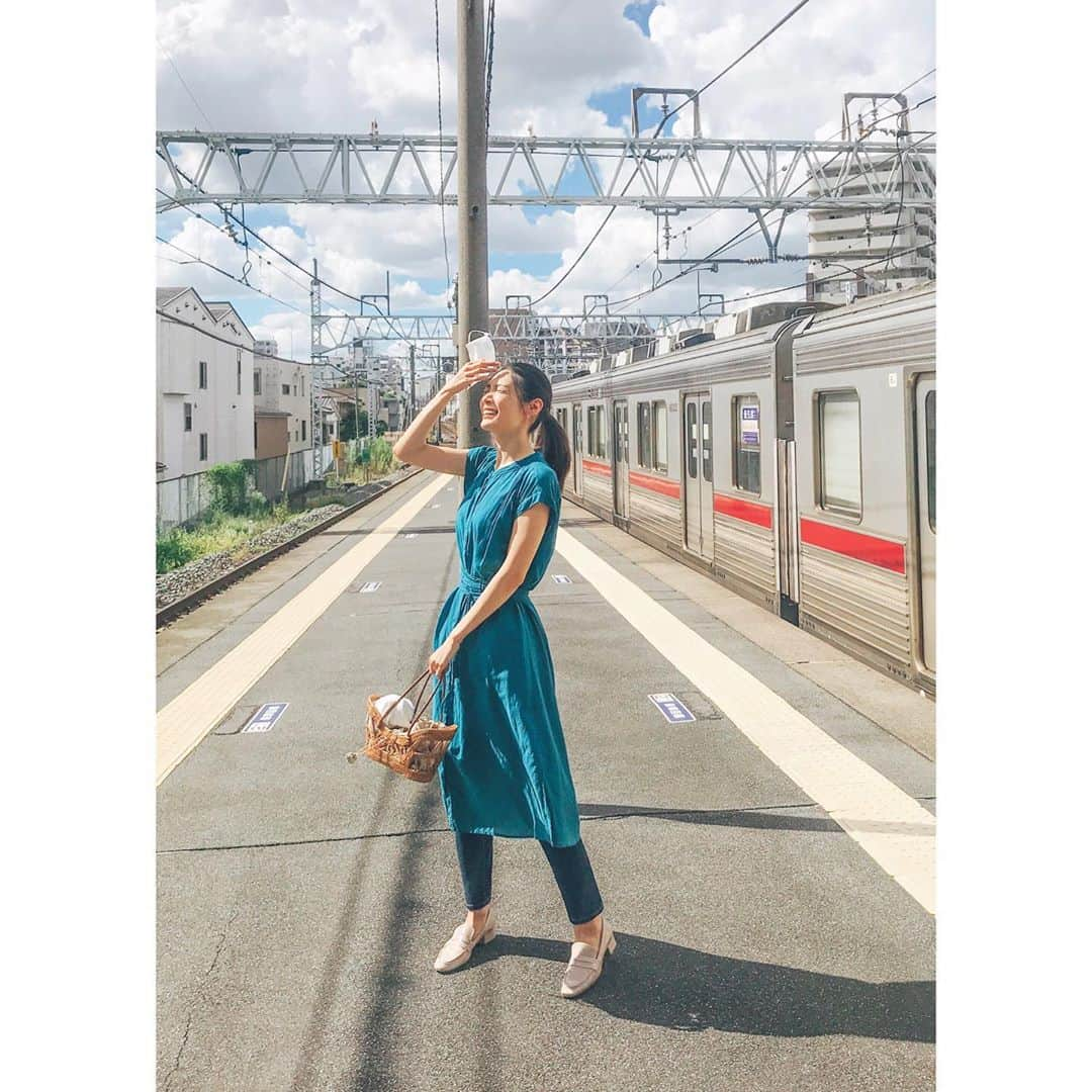 加藤侑紀さんのインスタグラム写真 - (加藤侑紀Instagram)「ピーカン！🌞(古い 初めて降り立つ駅はわくわくする🕺🏻 ・ 大晴！🌞 沒來過的車站會讓人很期待🕺 ・ ・ #電車の旅 #日本電車 #大晴 #ピーカン #やっと晴れた #好天氣好心情 #東京鄉下 #日台ハーフ #台日混血兒 #台日友好 #日台友好 #愛台灣 #學日文 #日語學習 #日文教學 #中国語勉強 #帰国子女 #バイリンガル #女優 #演員 #私の日常 #我的日常」9月21日 14時30分 - youki_katoo