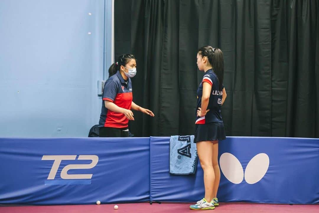 リリー・チャンさんのインスタグラム写真 - (リリー・チャンInstagram)「First competition match since February 👀 Thanks @t2_diamond and @usatabletennis for organizing this virtual matchup during a pandemic!   PC: @playfulcooking」9月22日 1時47分 - lilyyz