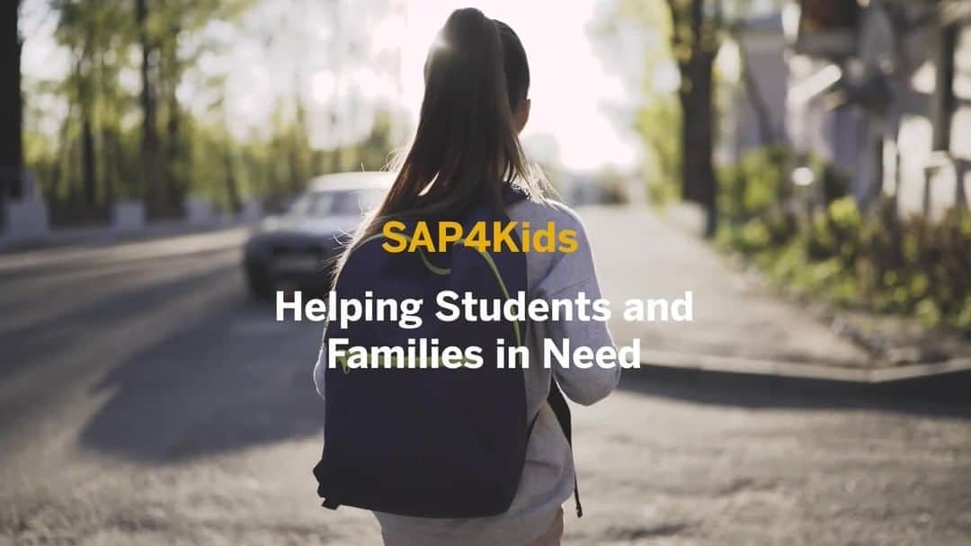 SAPのインスタグラム：「SAP and @genyouthnow are ensuring students and families in need can access critical resources. Explore SAP4Kids, powered by back-to-best solutions from SAP Cloud Platform and Qualtrics: sap.com/sap4kids」