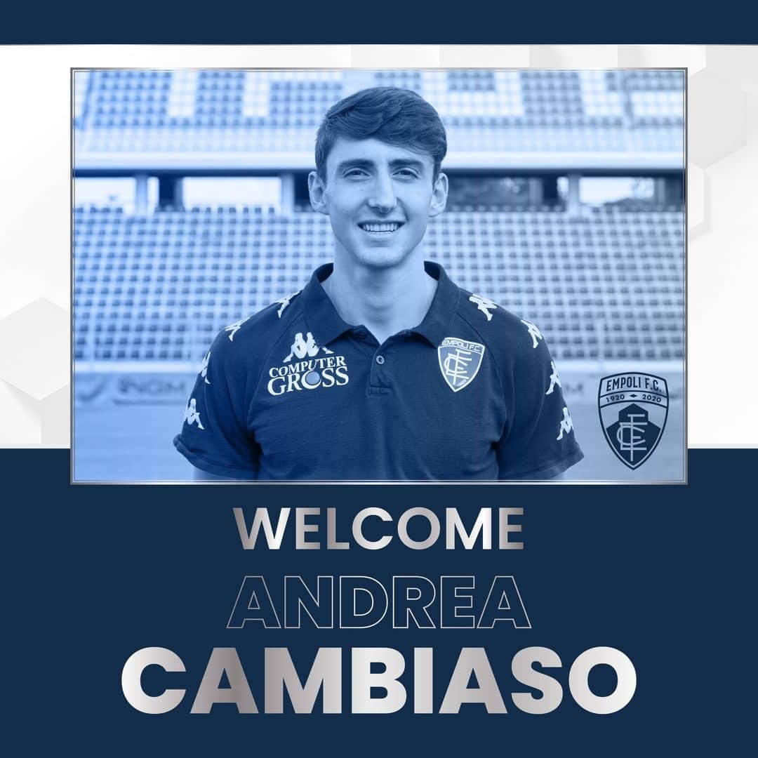 エンポリFCさんのインスタグラム写真 - (エンポリFCInstagram)「📣 Andrea Cambiaso è un nuovo calciatore azzurro!  Il difensore italiano classe 2000 arriva dal Genoa a titolo temporaneo con diritto di riscatto e contro-riscatto a favore del club ligure  #BenvenutoAndrea」9月22日 0時54分 - empoli_fc_official